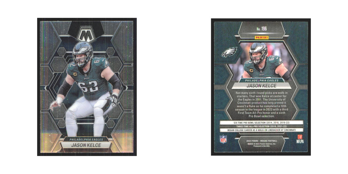 2023 Mosaic Jason Kelce Eagles #196