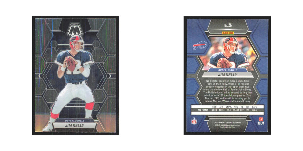 2023 Mosaic Jim Kelly Bills #26