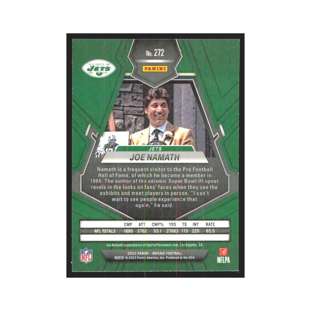 2023 Mosaic Joe Namath Jets #272