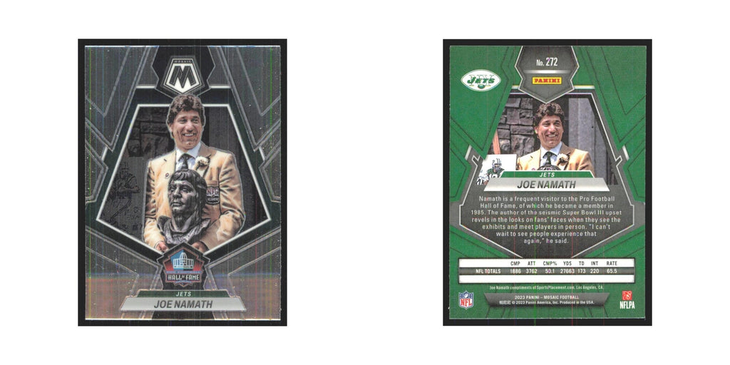 2023 Mosaic Joe Namath Jets #272