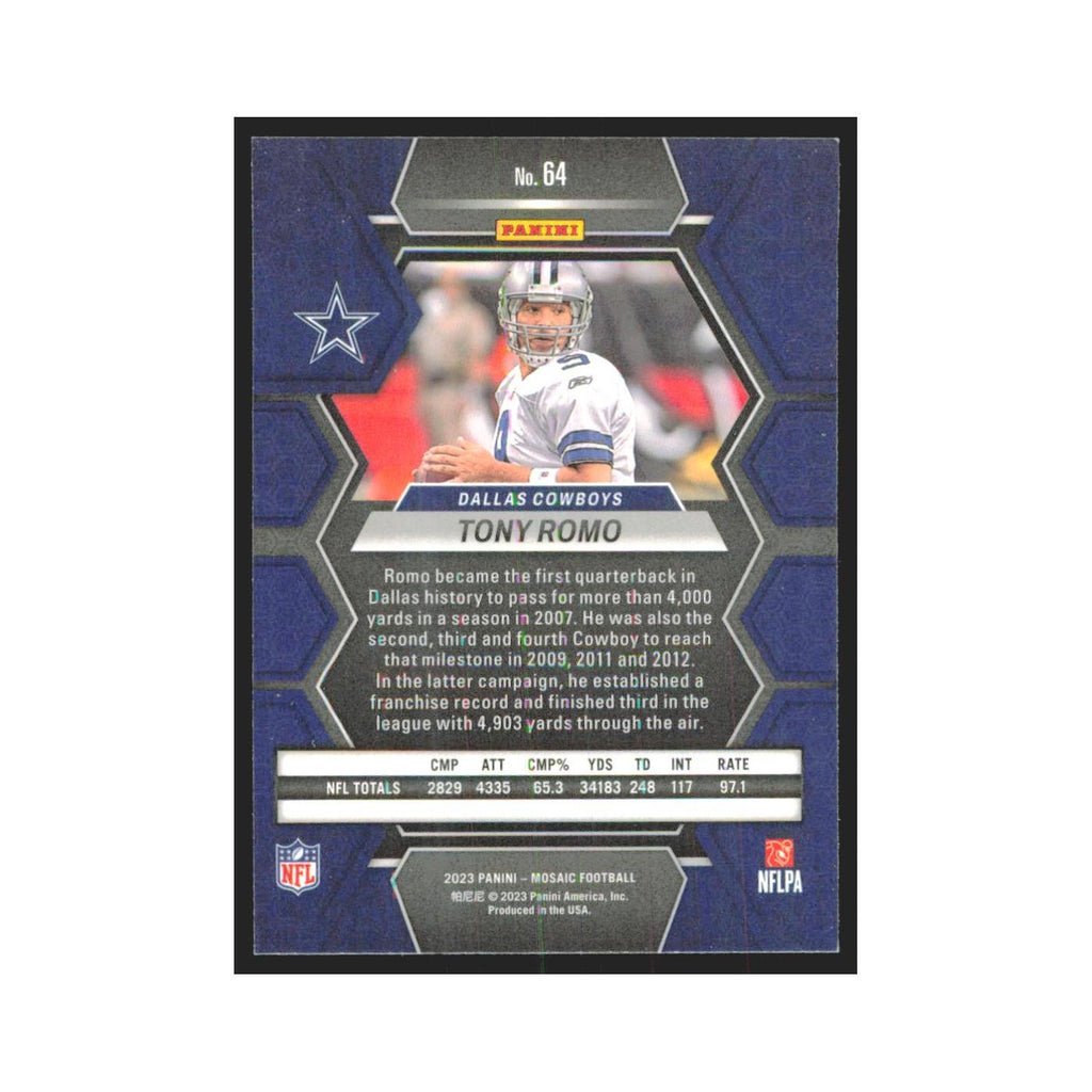 2023 Mosaic Tony Romo Cowboys #64