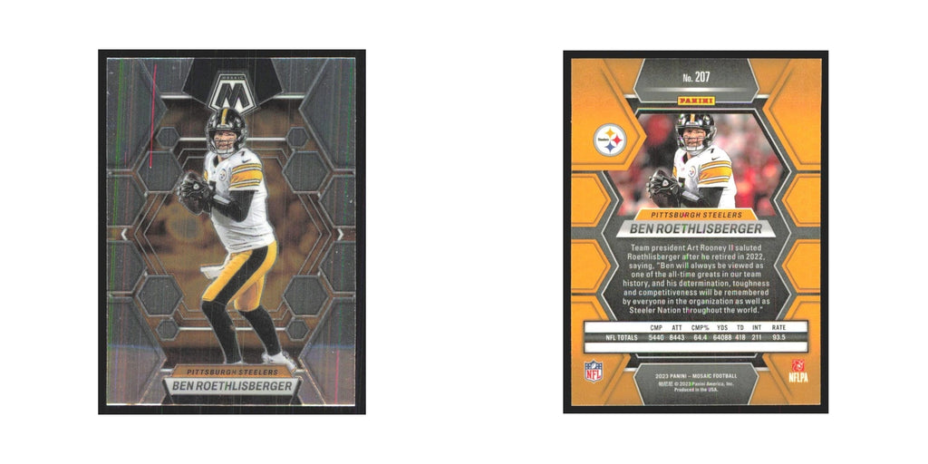 2023 Mosaic Ben Roethlisberger Steelers #207