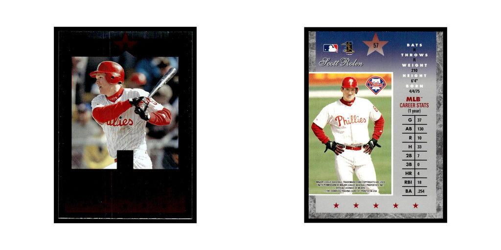 Scott Rolen 1997 Donruss Elite #57 Philadelphia Phillies Baseball Card NM