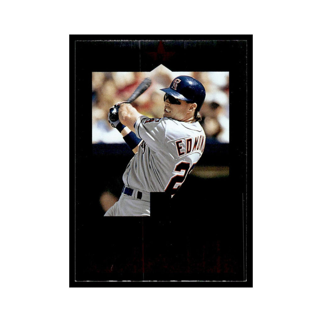 Jim Edmonds 1997 Donruss Elite #28 Anaheim Angels Baseball Card NM