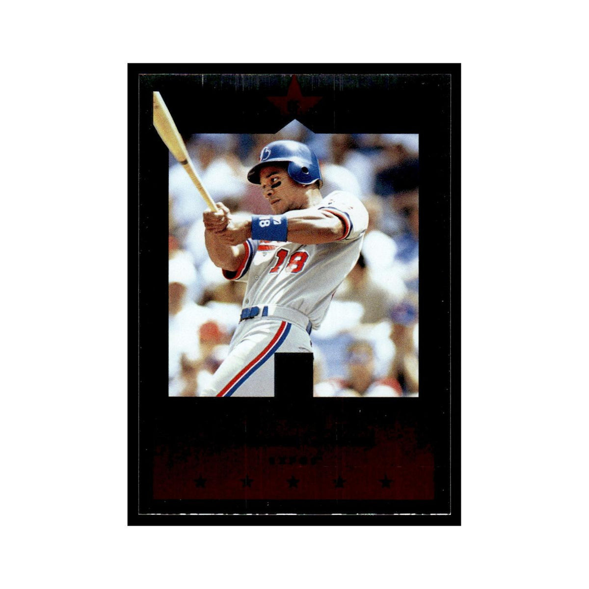 Moises Alou 1997 Donruss Elite #62 Montreal Expos Baseball Card NM