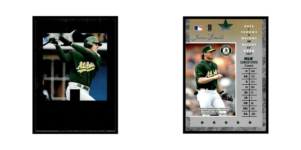 Jason Giambi 1997 Donruss Elite #39 Oakland Athletics Baseball Card NM