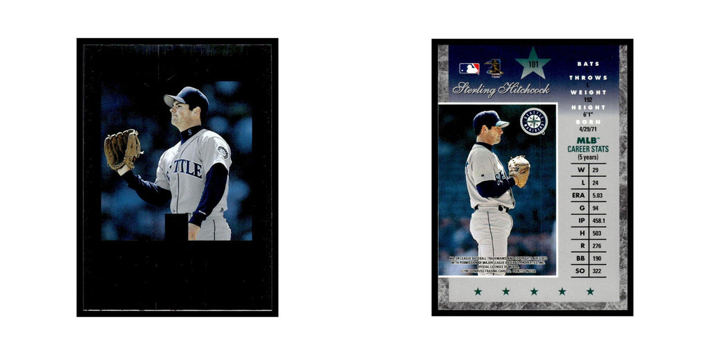 Sterling Hitchcock 1997 Donruss Elite #101 Seattle Mariners Baseball Card NM