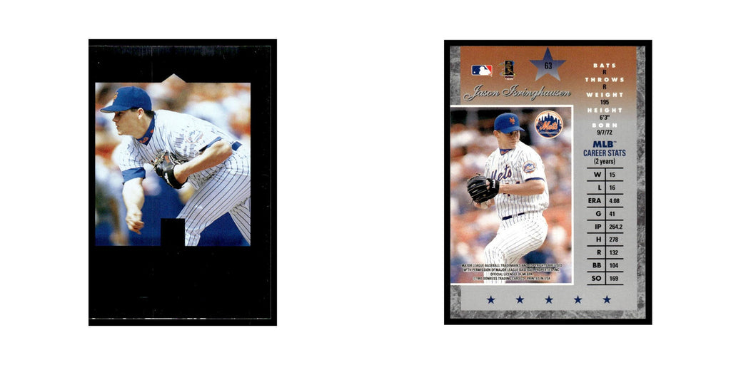 Jason Isringhausen 1997 Donruss Elite #63 New York Mets Baseball Card NM