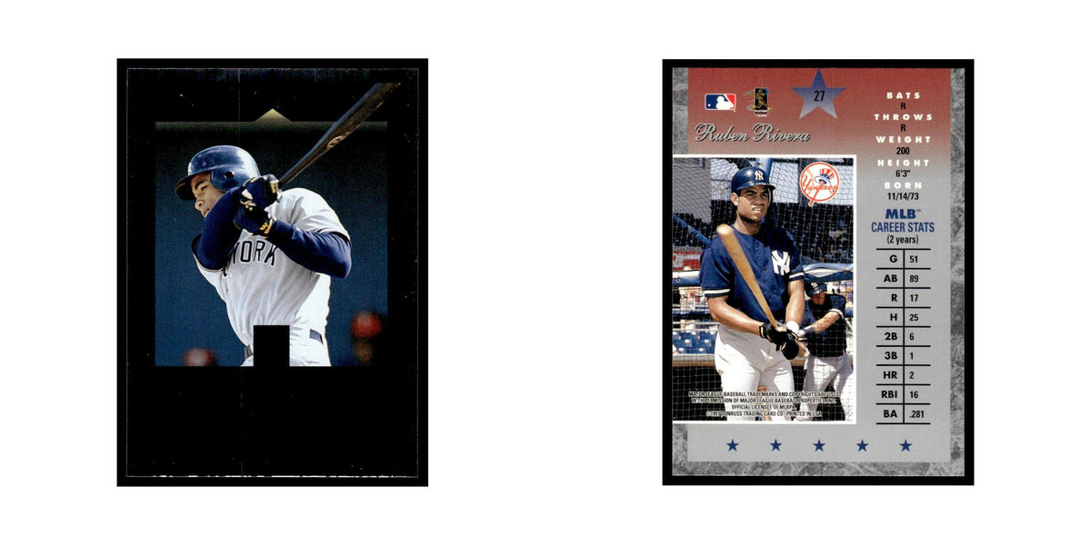 Ruben Rivera 1997 Donruss Elite #27 New York Yankees Baseball Card NM
