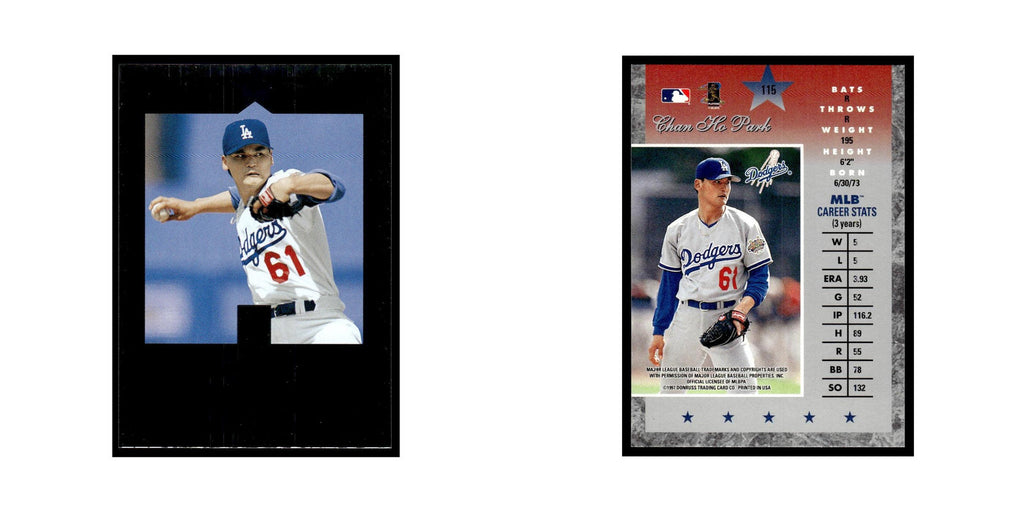 Chan Ho Park 1997 Donruss Elite #115 Los Angeles Dodgers Baseball Card NM