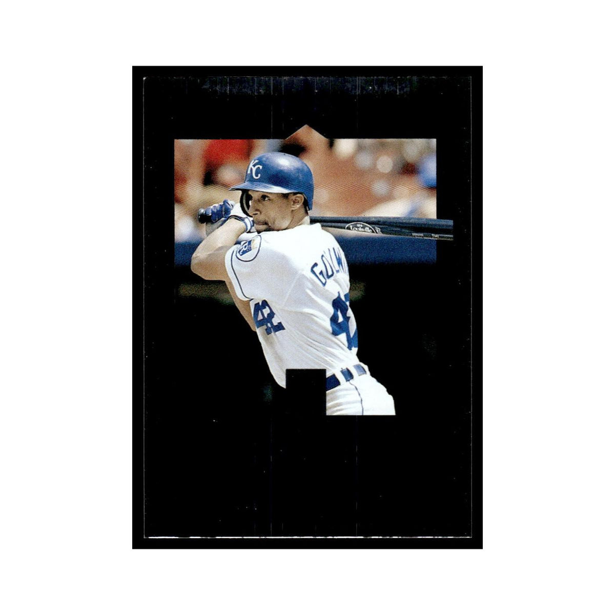 Tom Goodwin 1997 Donruss Elite #134 Kansas City Royals Baseball Card NM