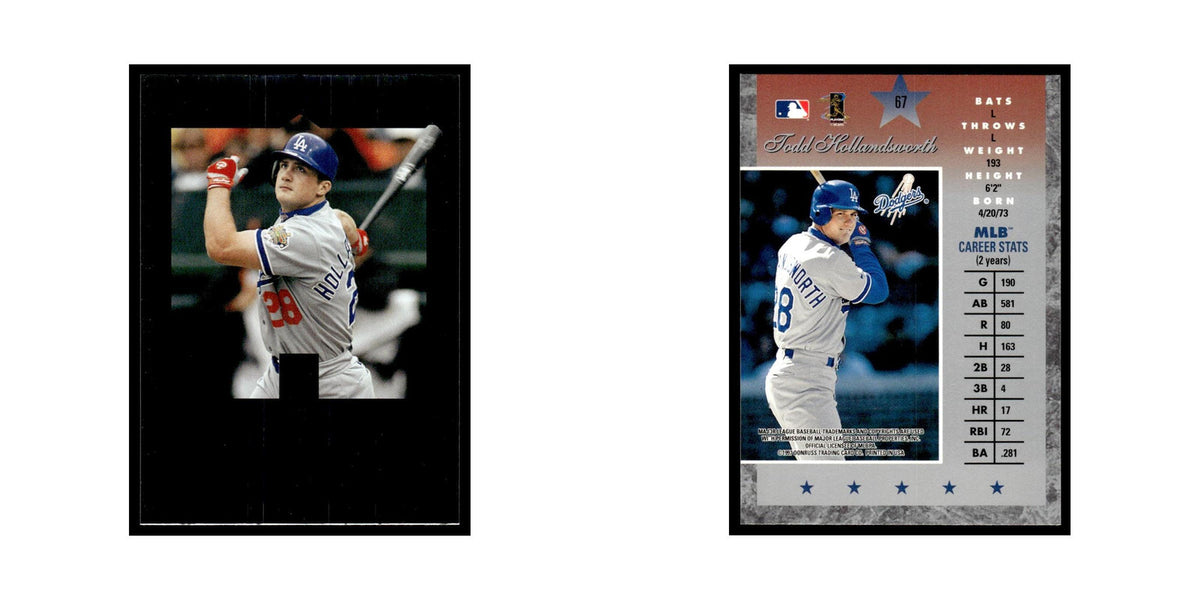 Todd Hollandsworth 1997 Donruss Elite #67 Los Angeles Dodgers Baseball Card NM