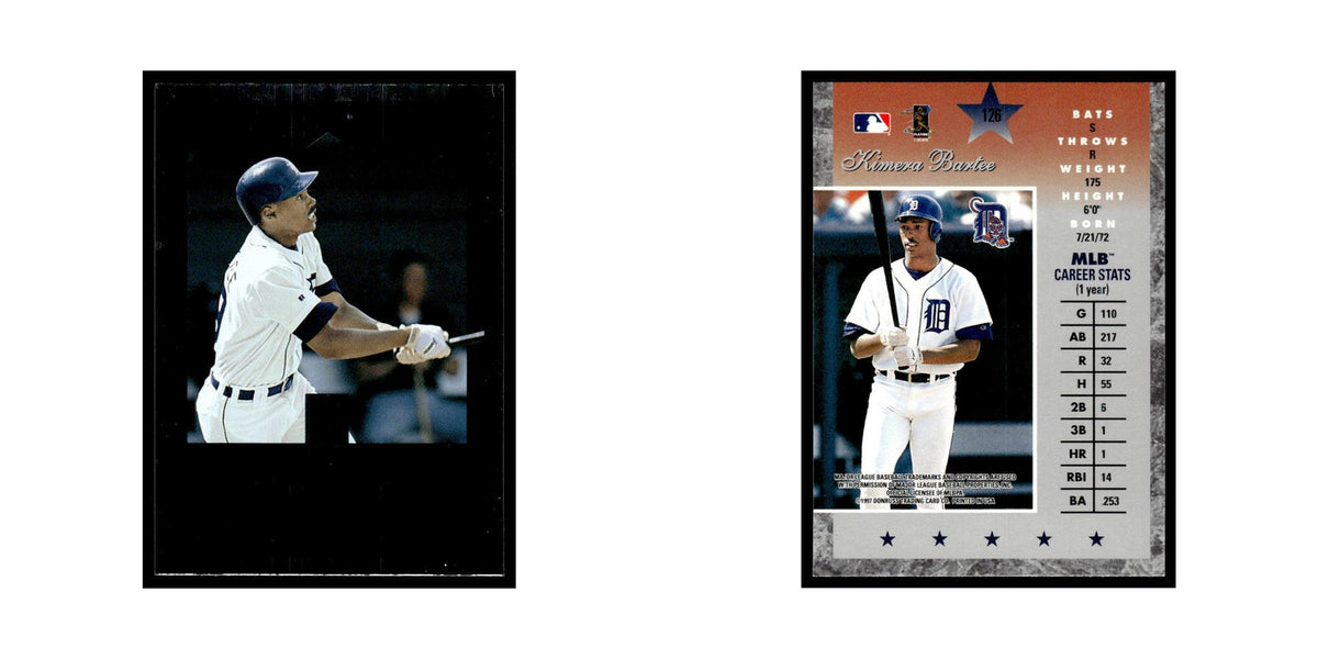 Kimera Bartee 1997 Donruss Elite #126 Detroit Tigers Baseball Card NM