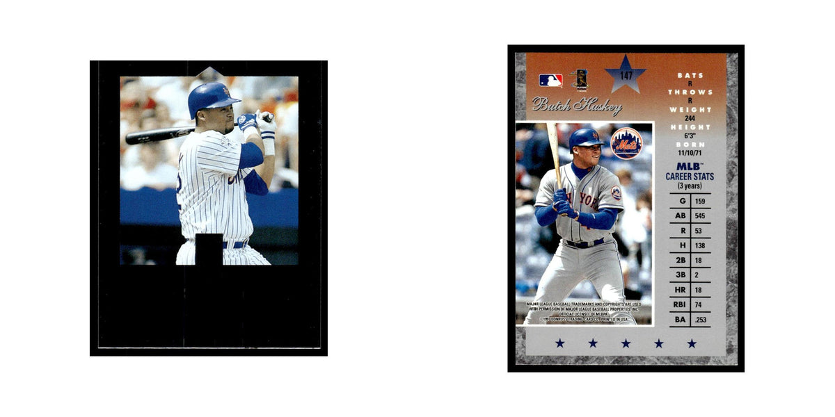 Butch Huskey 1997 Donruss Elite #147 New York Mets Baseball Card NM