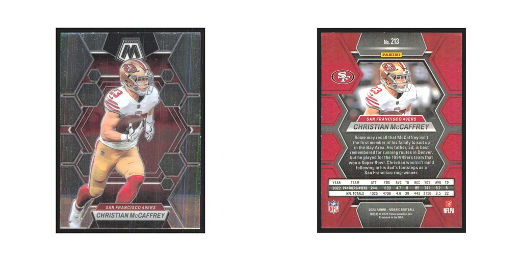 2023 Mosaic Christian McCaffrey 49ers #213