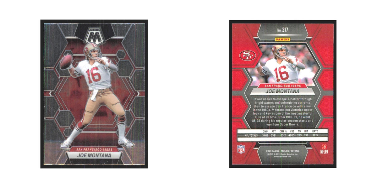 2023 Mosaic Joe Montana 49ers #217