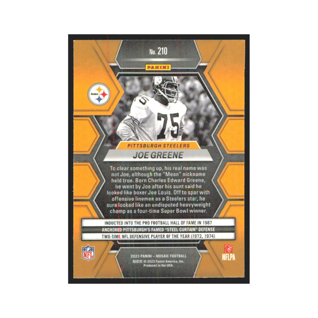 2023 Mosaic Joe Greene Steelers #210