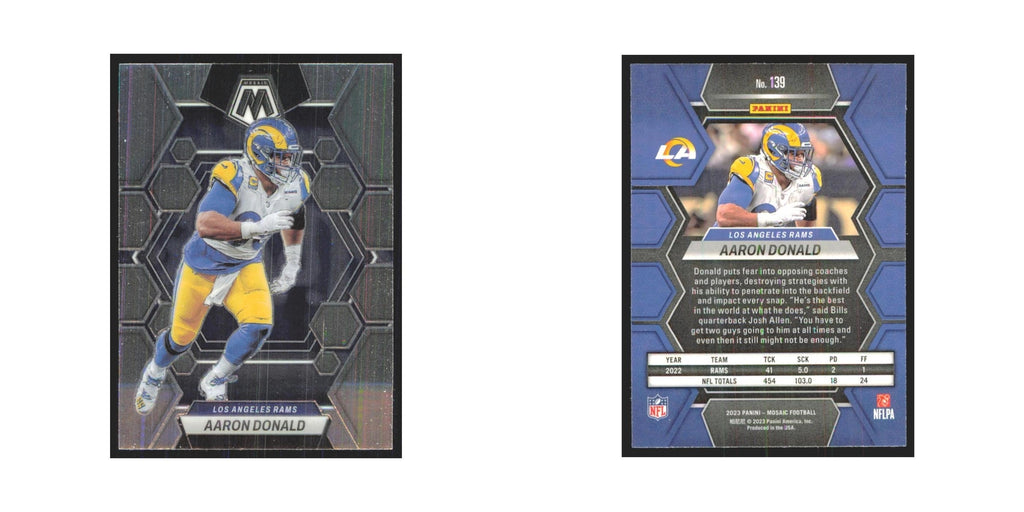 2023 Mosaic Aaron Donald Rams #139