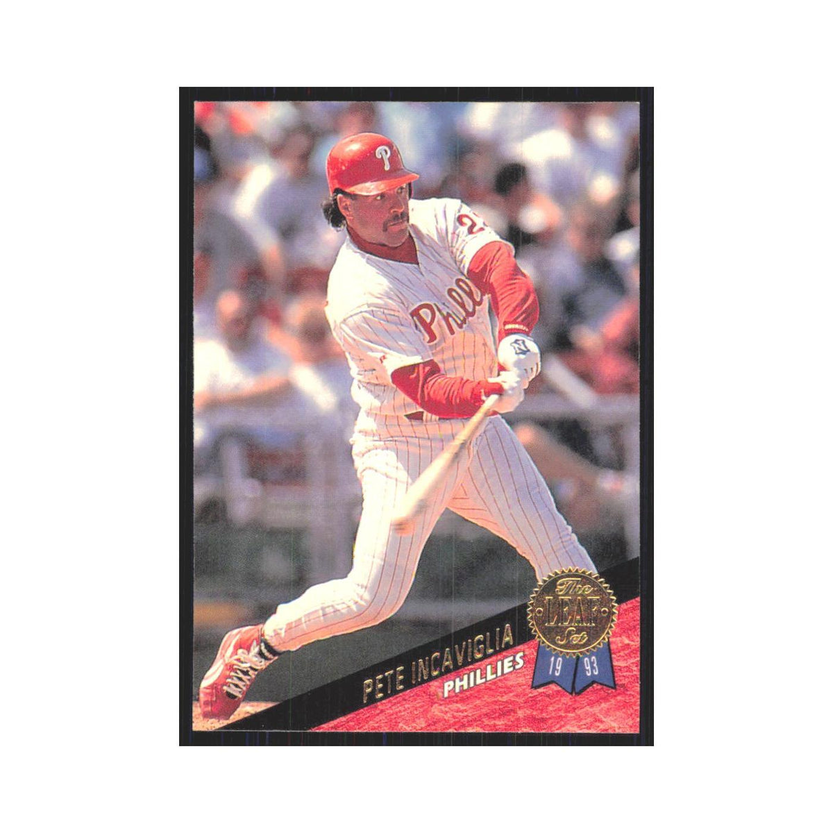 1993 Leaf Pete Incaviglia Phillies #276