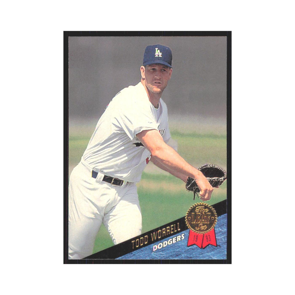 1993 Leaf Todd Worrell Dodgers #429