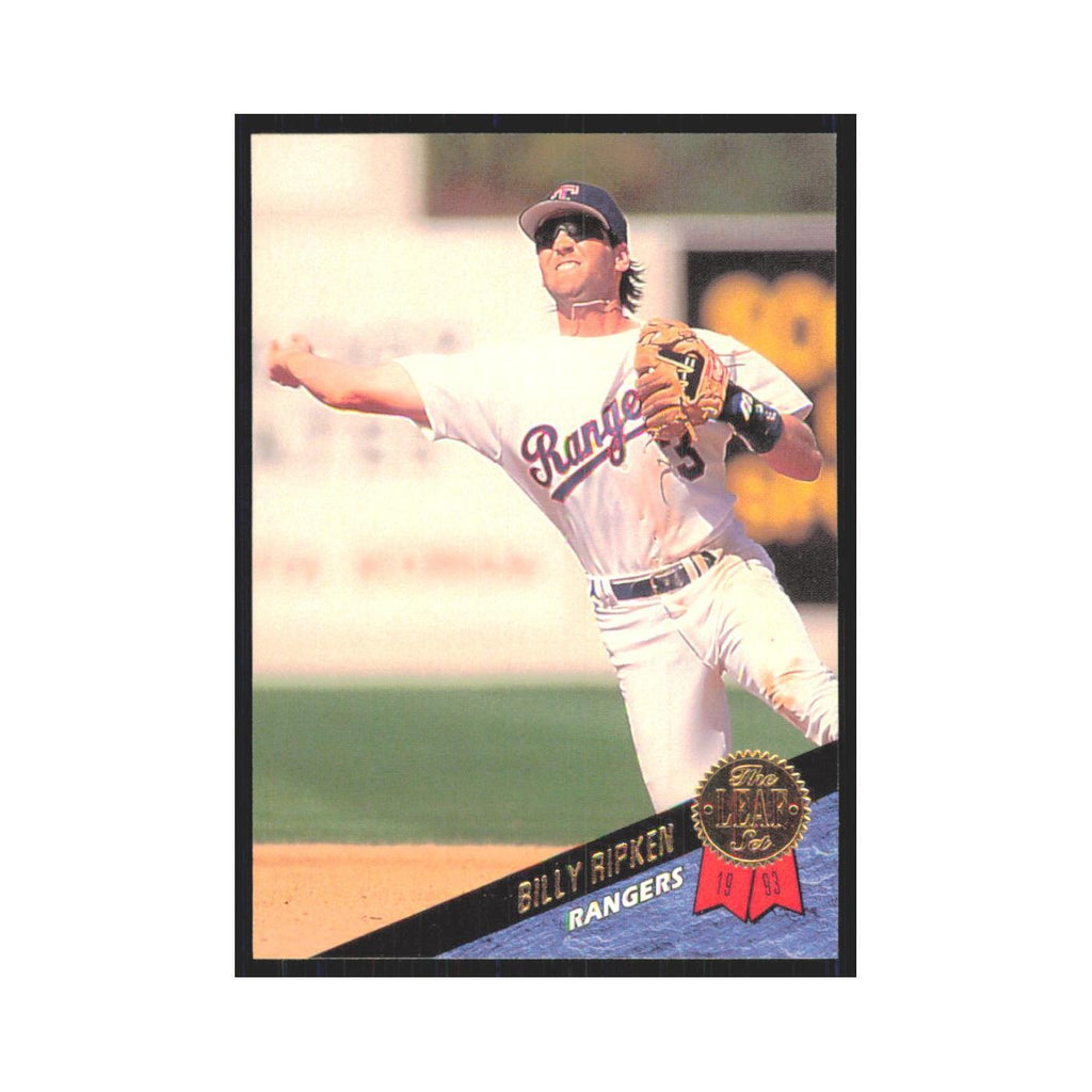 1993 Leaf Billy Ripken Rangers #435