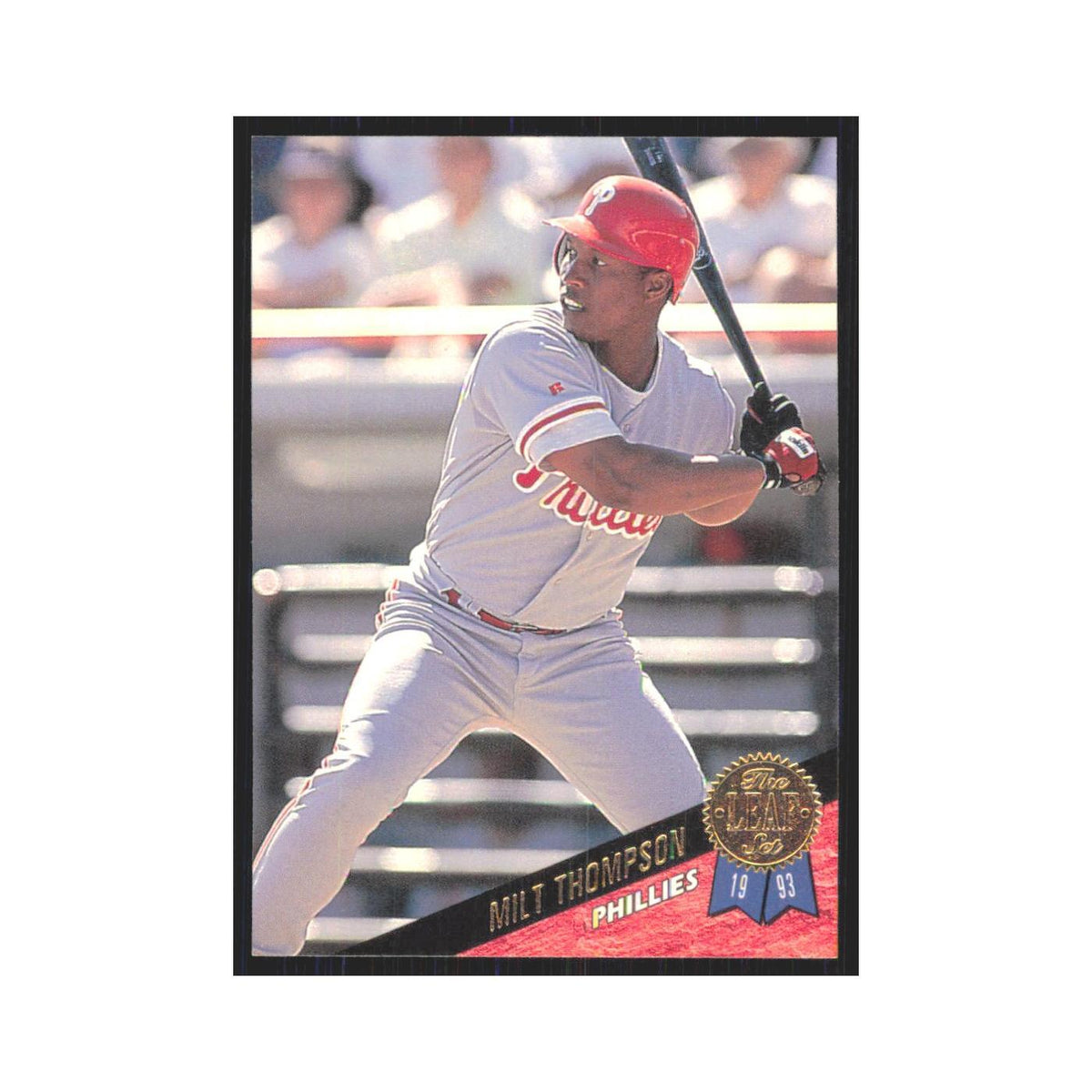 1993 Leaf Milt Thompson Phillies #417