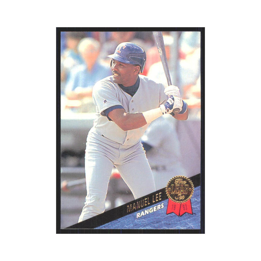 1993 Leaf Manuel Lee Rangers #381