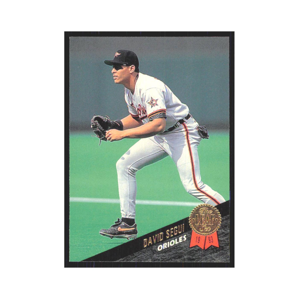 1993 Leaf David Segui Orioles #306