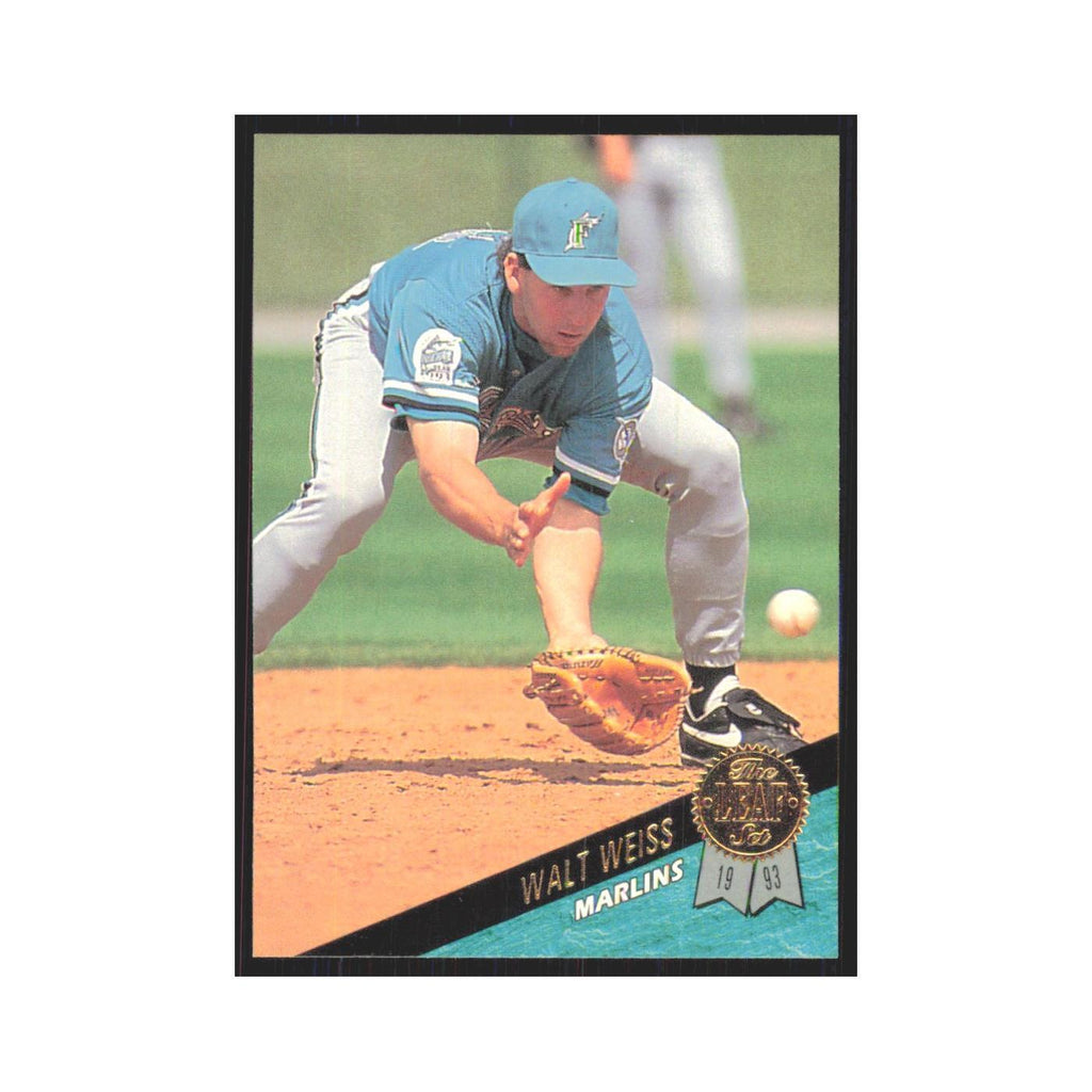 1993 Leaf Walt Weiss Florida Marlins #416