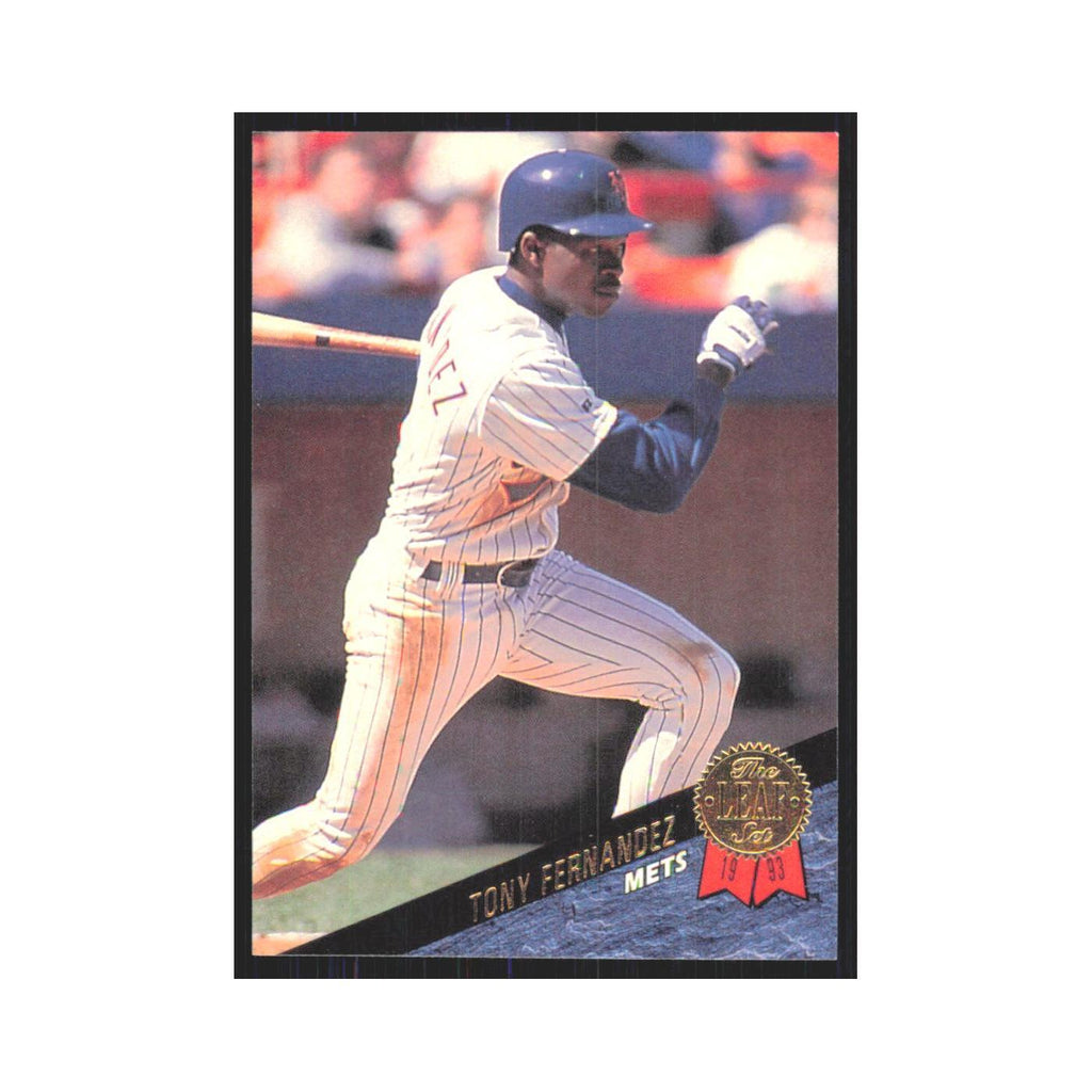 1993 Leaf Tony Fernandez Mets #273