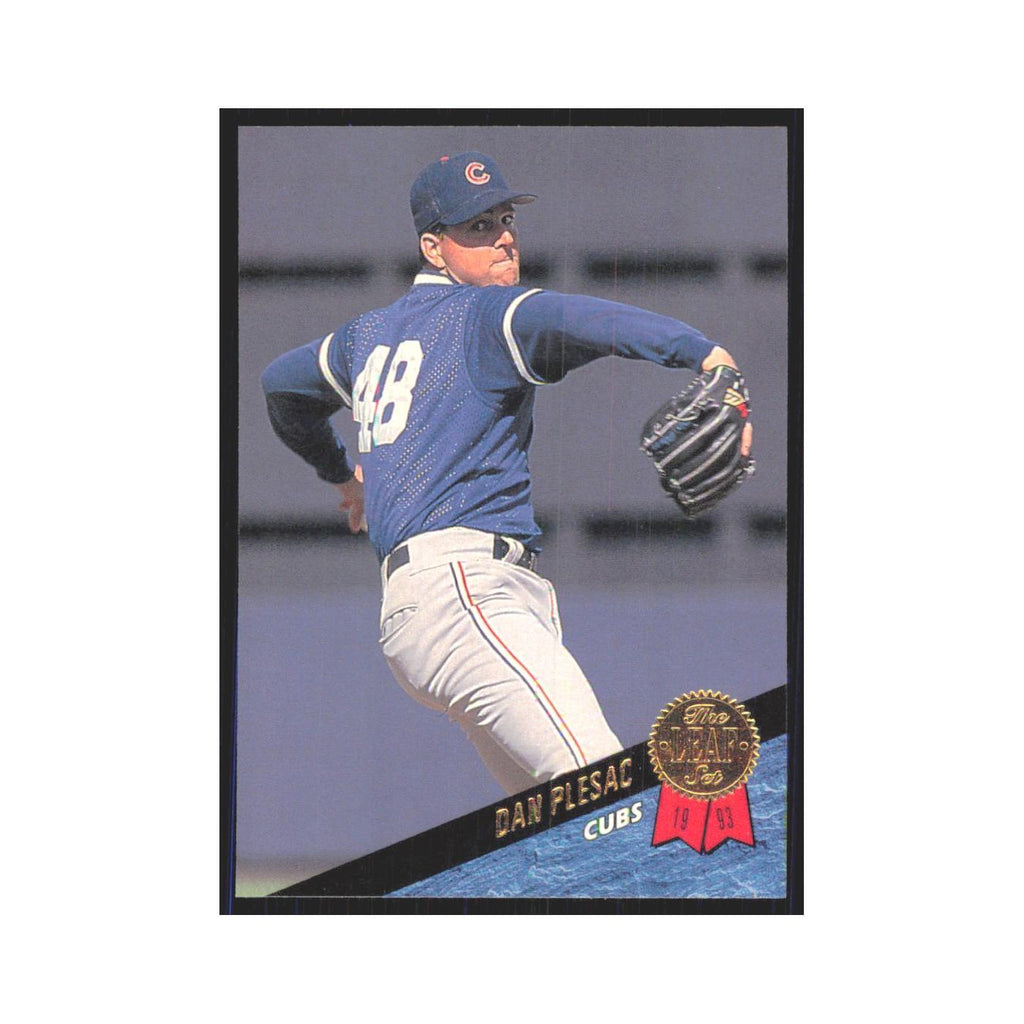 1993 Leaf Dan Plesac Cubs #388