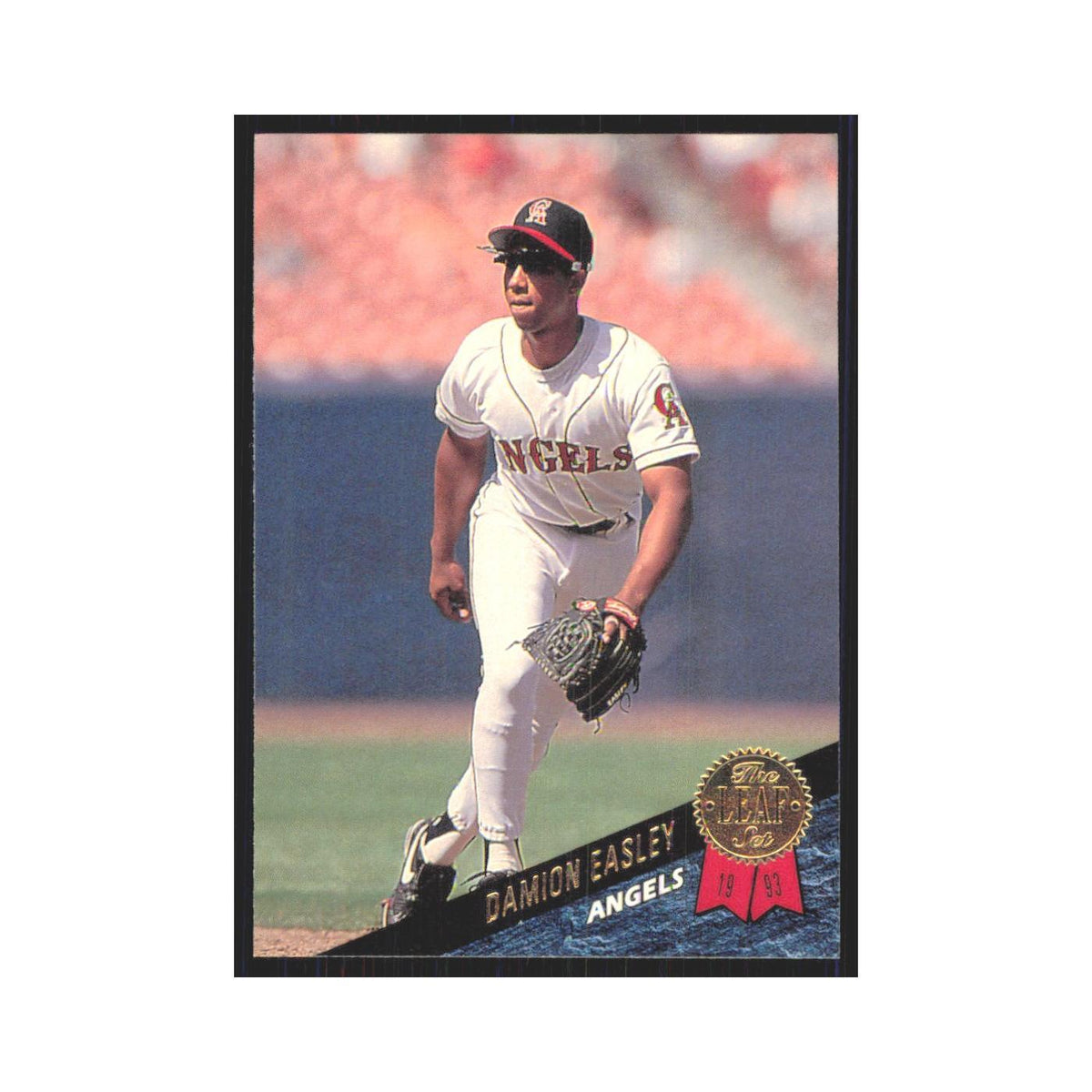 1993 Leaf Damion Easley Angels #286