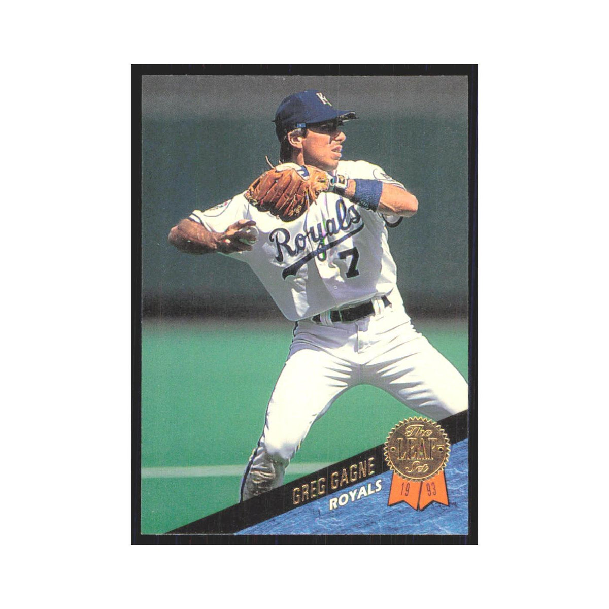 1993 Leaf Greg Gagne Royals #282