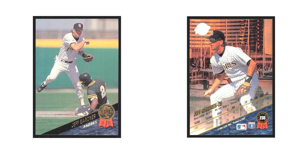 1993 Leaf Jeff Gardner Padres #238