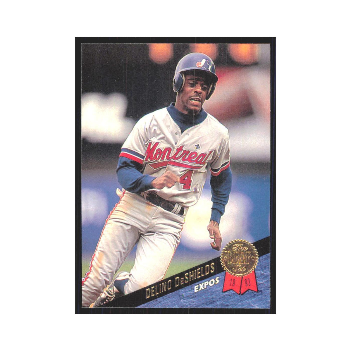 1993 Leaf Delino DeShields Montreal Expos #268