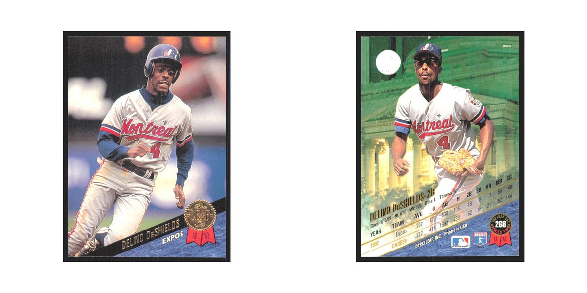 1993 Leaf Delino DeShields Montreal Expos #268