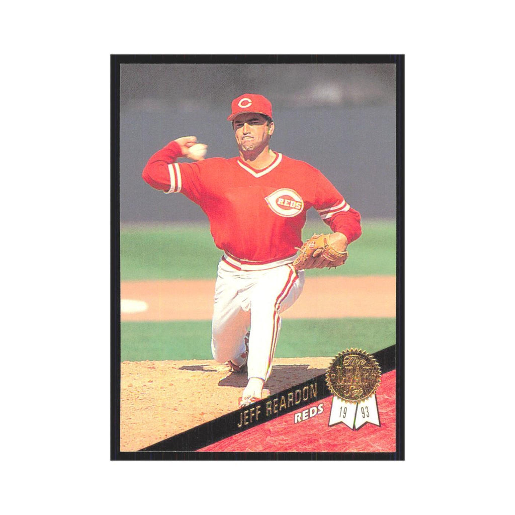1993 Leaf Jeff Reardon Reds #389