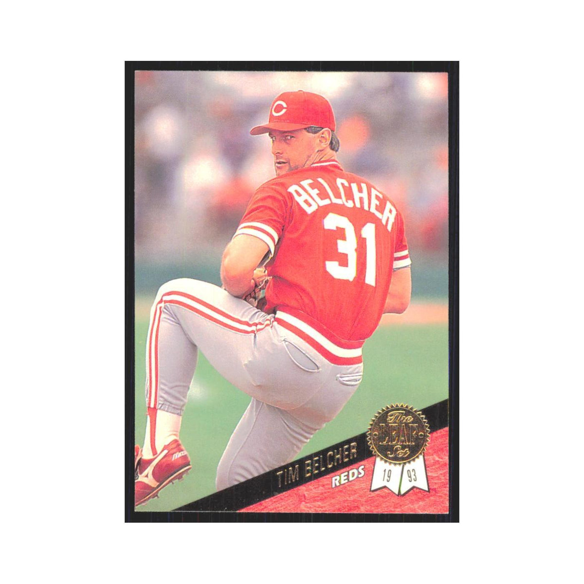 1993 Leaf Tim Belcher Reds #243