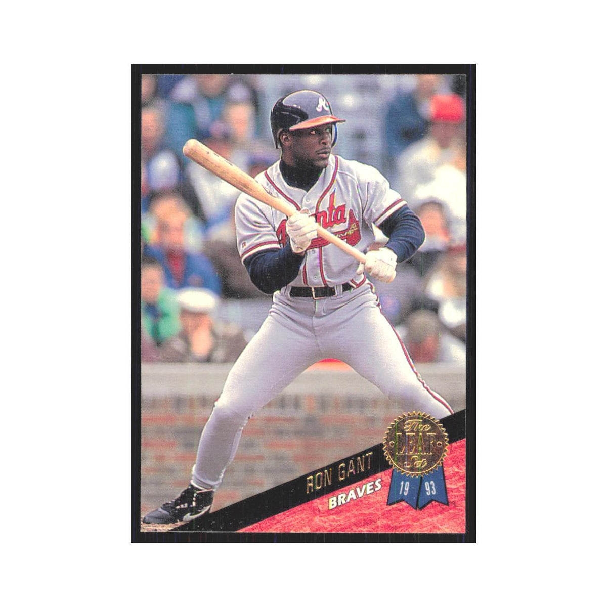 1993 Leaf Ron Gant Braves #225