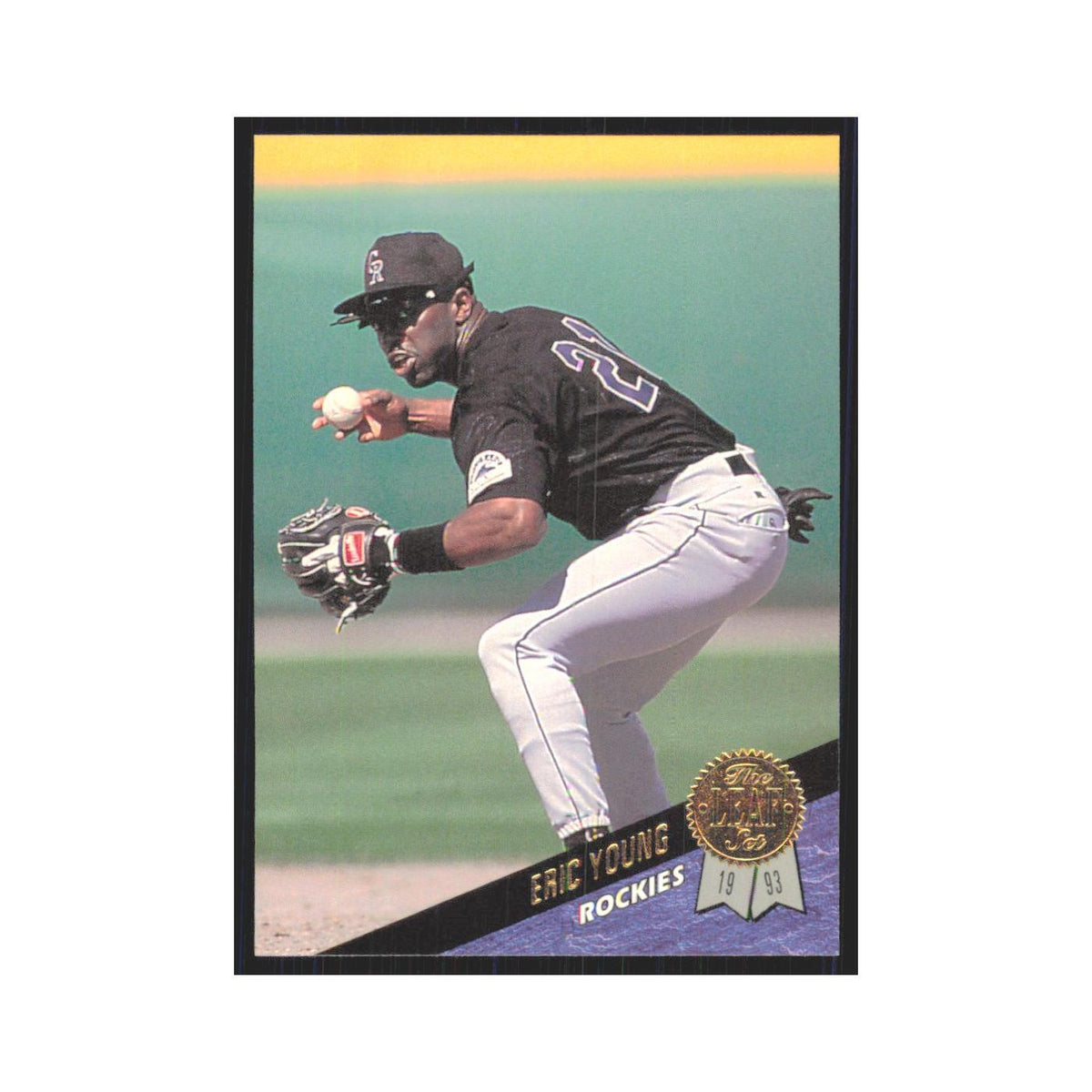 1993 Leaf Eric Young Rockies #415