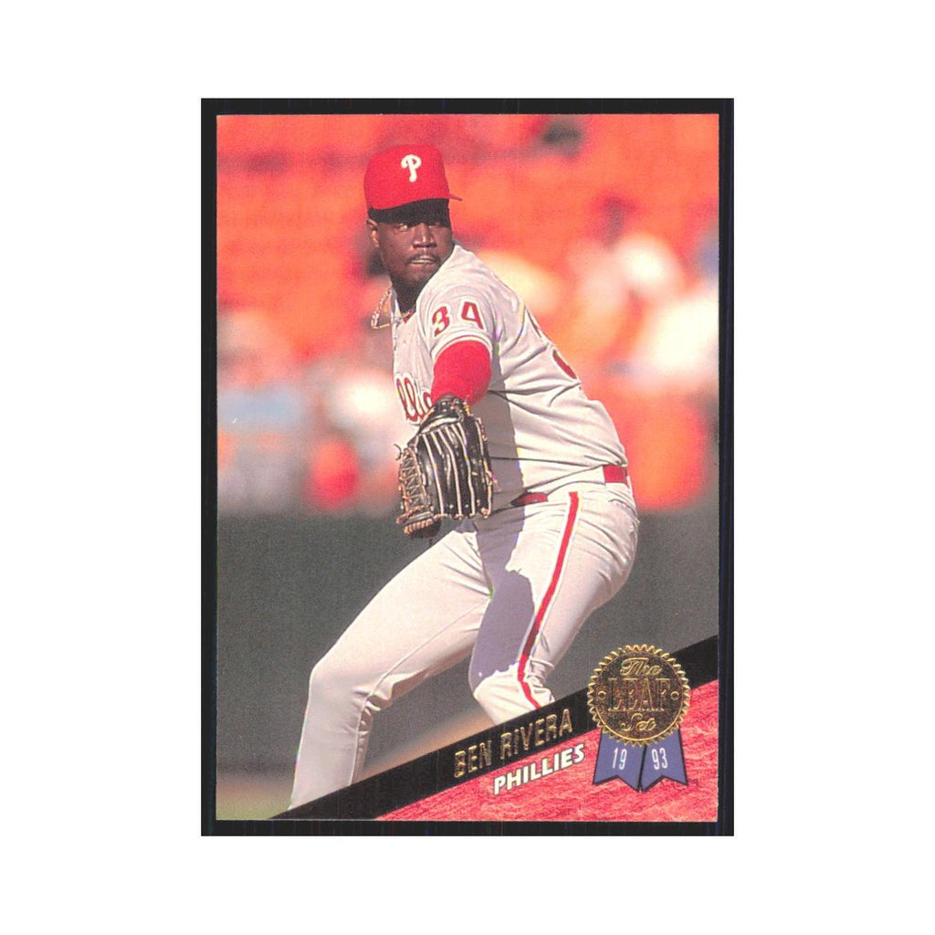 1993 Leaf Ben Rivera Phillies #393