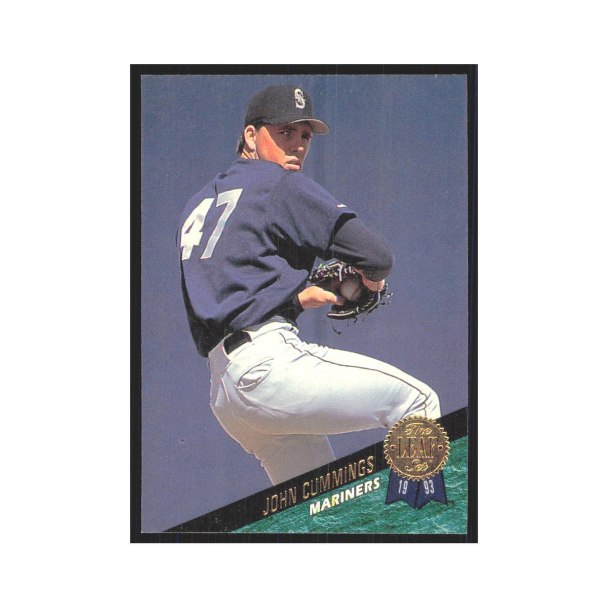 1993 Leaf John Cummings Mariners #303