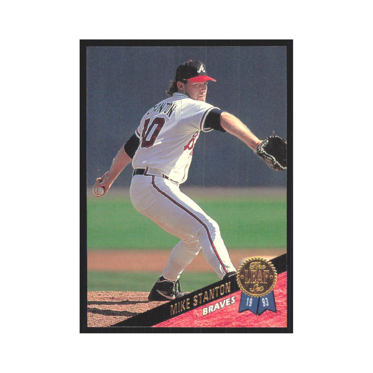 1993 Leaf Mike Stanton Braves #398