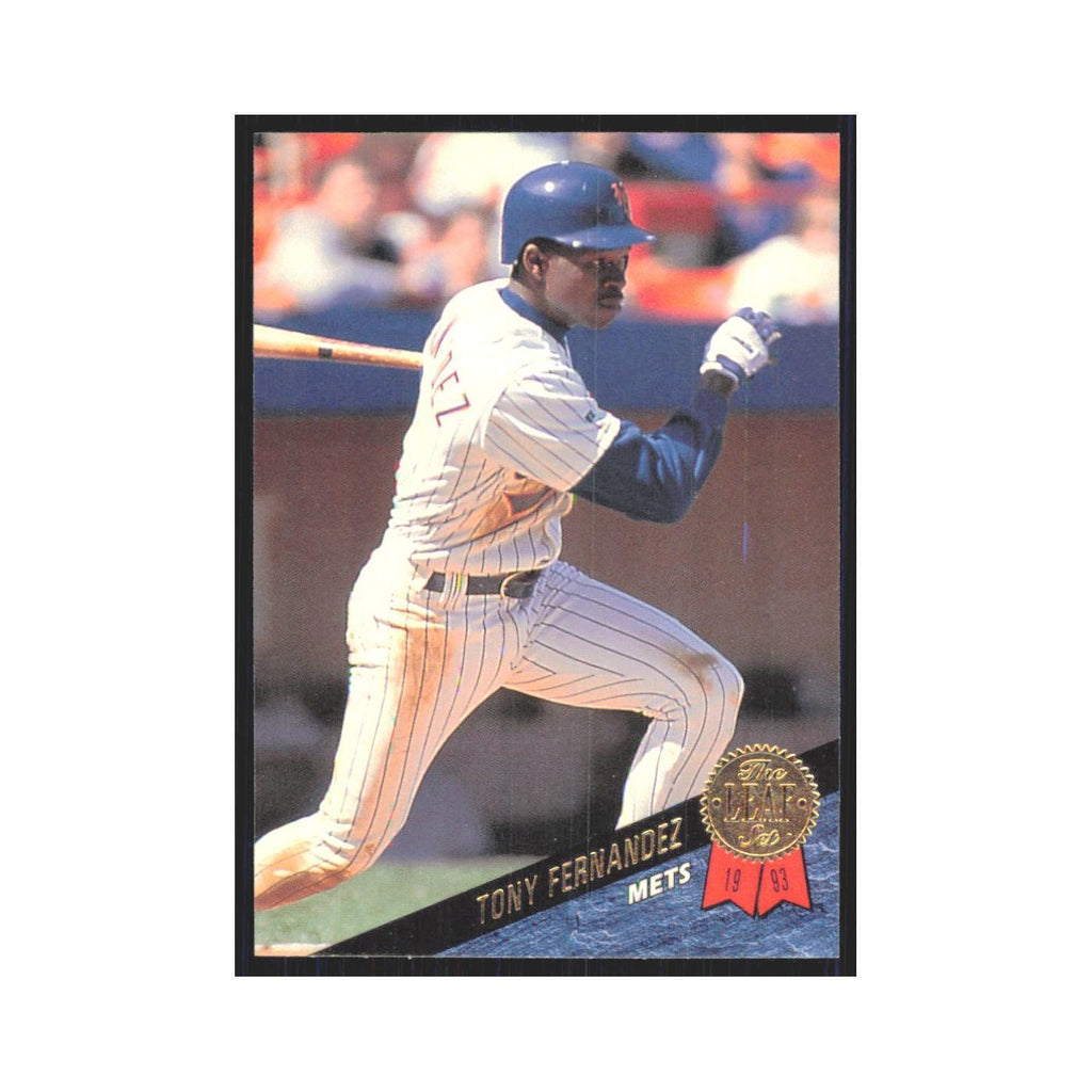 1993 Leaf Tony Fernandez Mets #273
