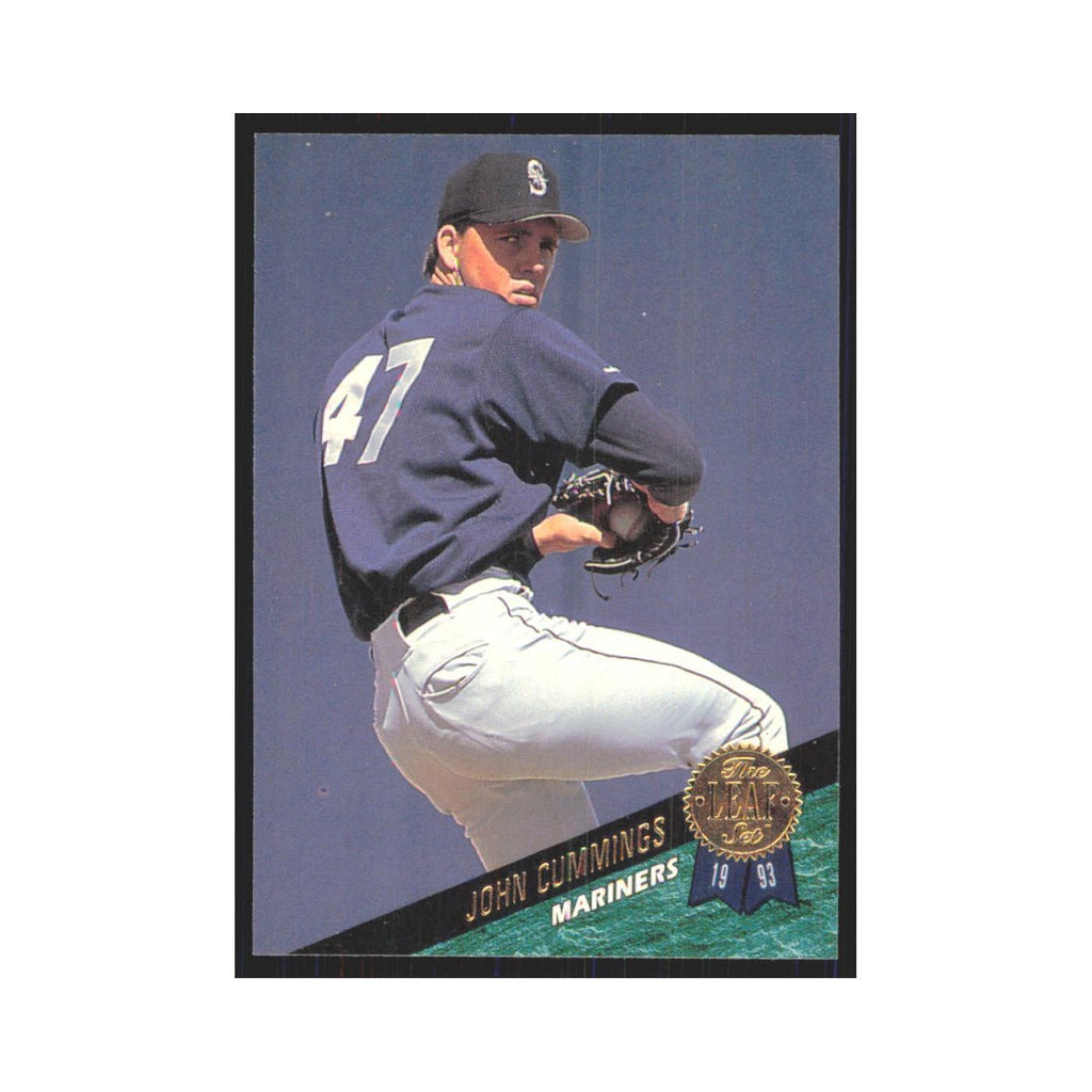 1993 Leaf John Cummings Mariners #303