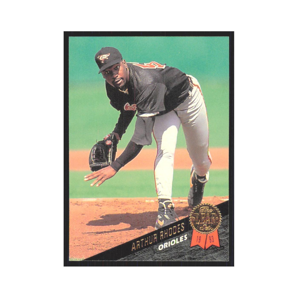 1993 Leaf Arthur Rhodes Orioles #397