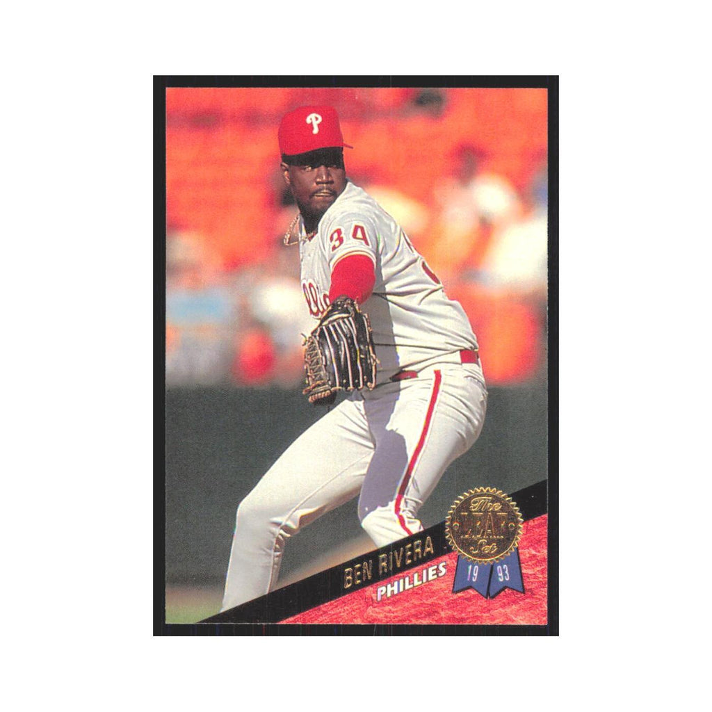 1993 Leaf Ben Rivera Phillies #393