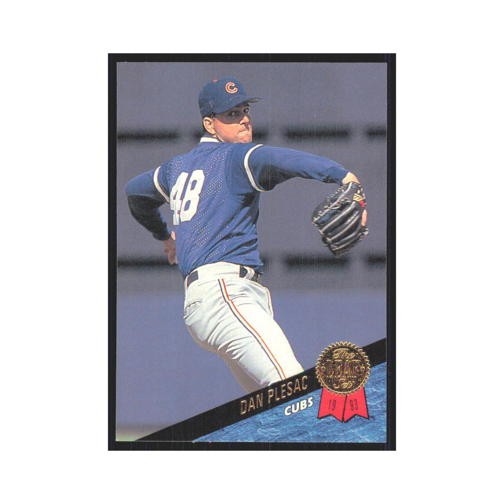 1993 Leaf Dan Plesac Cubs #388