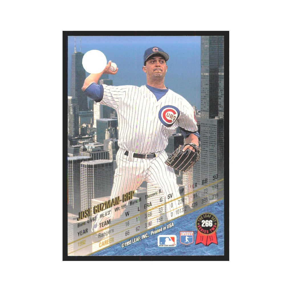 1993 Leaf Juan Guzman Blue Jays #4