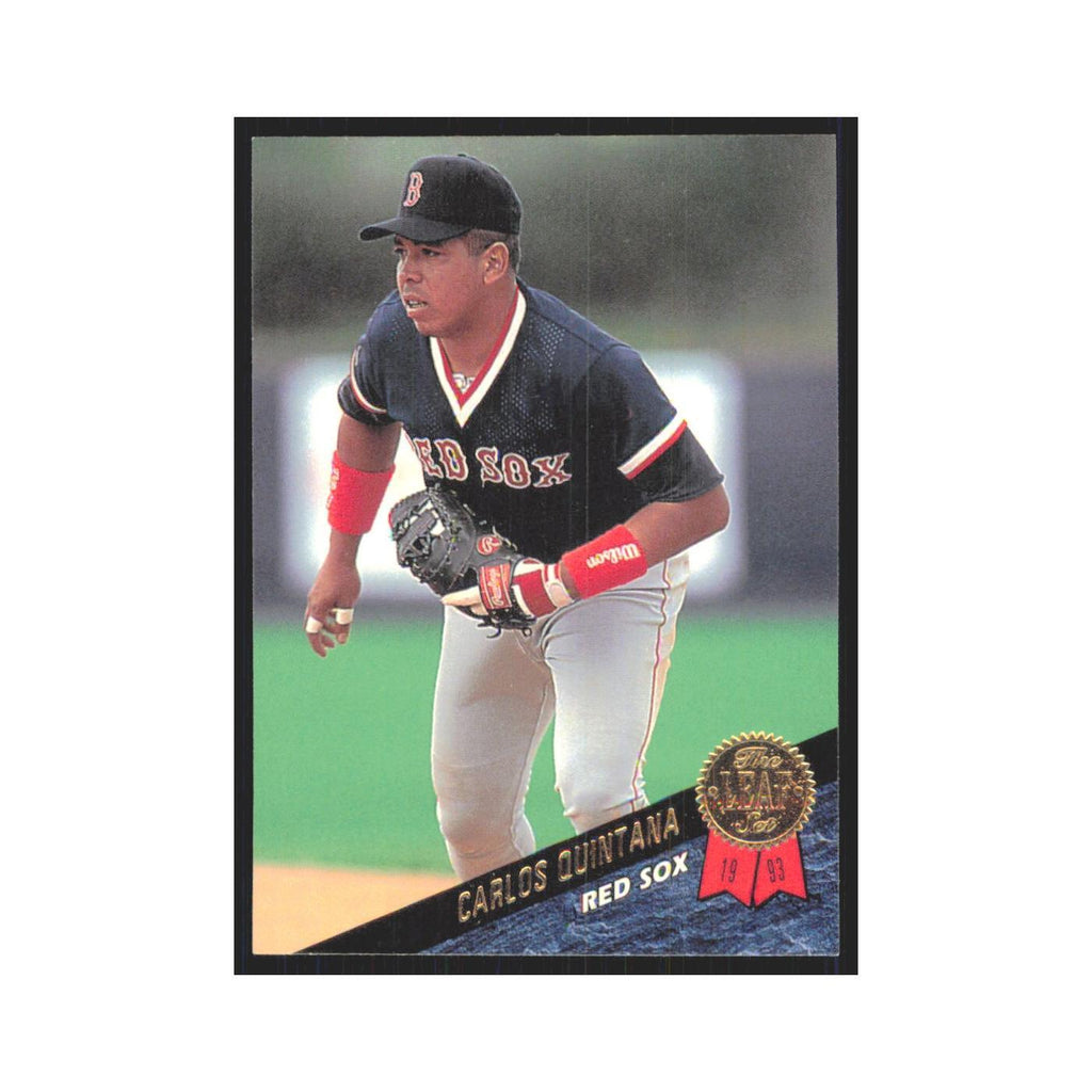 1993 Leaf Carlos Quintana Red Sox #437